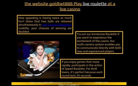 Goldbet888 : Online Casino Singapore