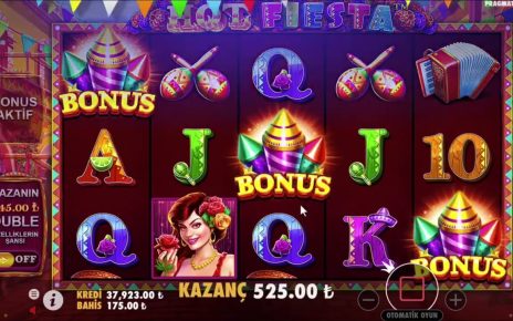 ?HOT FİESTA SLOT OYUNUNDA 1200X KAZANÇ DAKİKALARI , ORTALIK ALEVE DÖNDÜ #casino #slot #slotoyunları