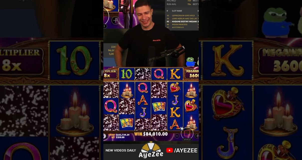 ? HUGE HIT ON MADAME SLOT | ⭐ ONLINE GAMBLING STREAM HIGHLIGHTS ⭐