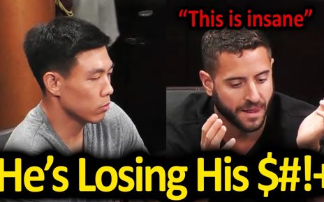 His Brain Malfunctions After Facing This Bet @Hustler Casino Live