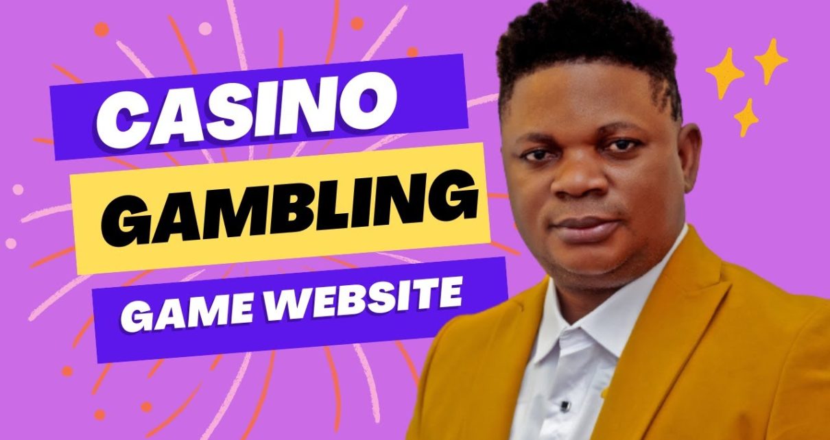 How to design online casino games gambling website