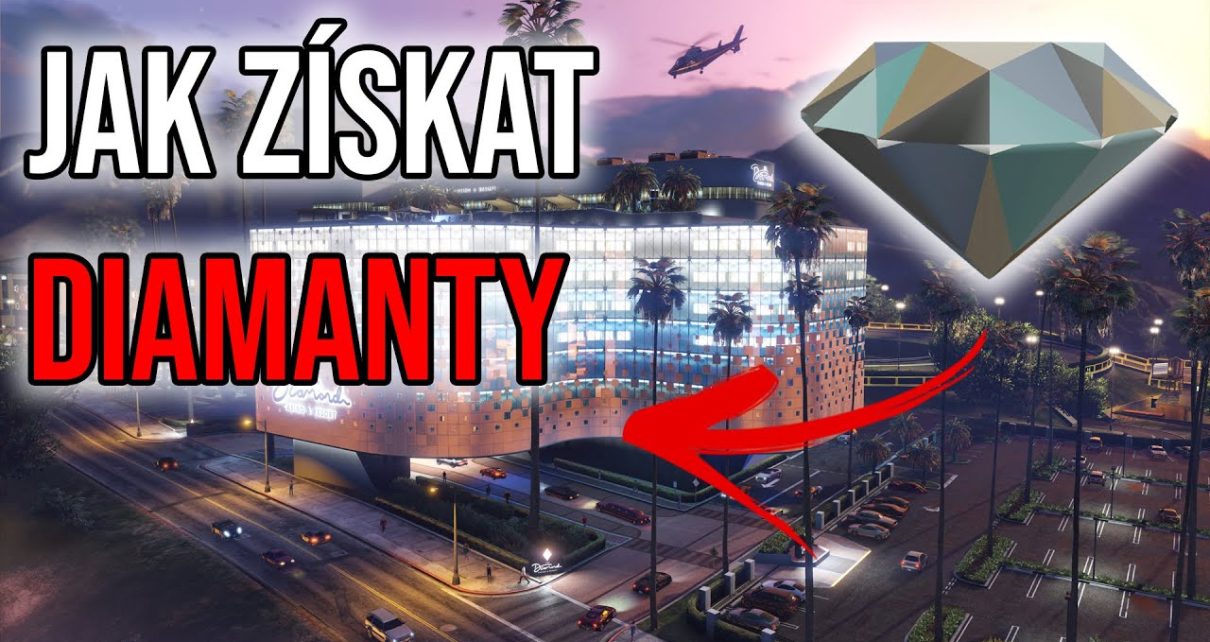 JAK ZÍSKAT DIAMANTY V GTA ONLINE CASINO HEIST