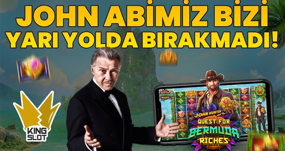 ?#JohnHunterBermudaRiches’ta Son Sözü Biz Söyledik! – King Slot #casino#slotoyunları#slot#pragmatic