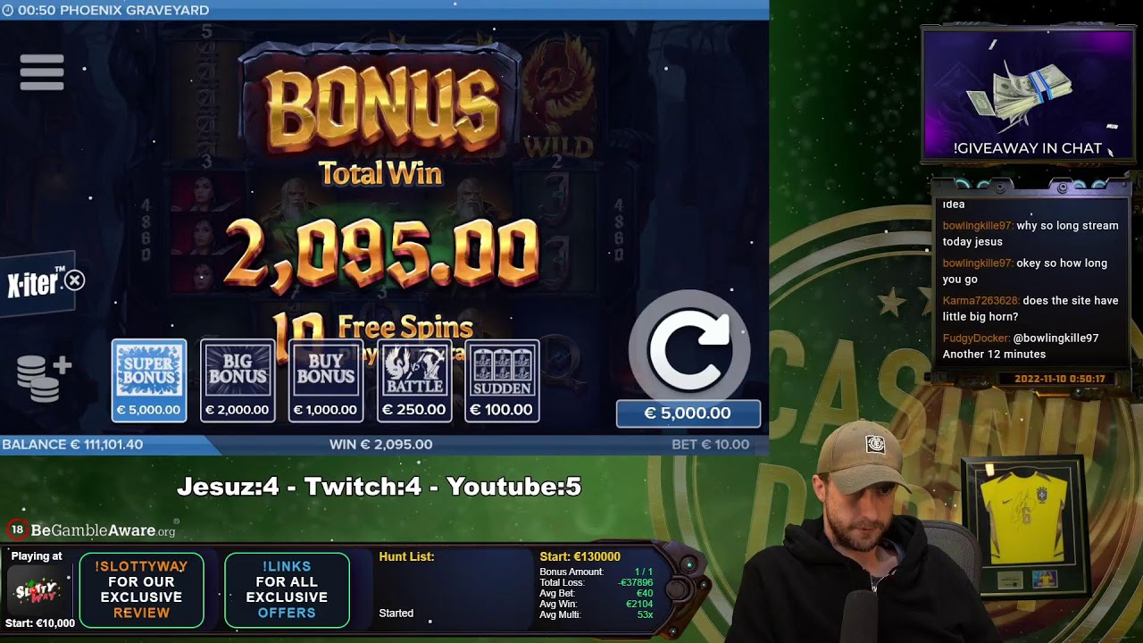 ? LIVE CASINO SLOTS W CASINODADDY? !WD2  - €2000 PRIZEPOOL!