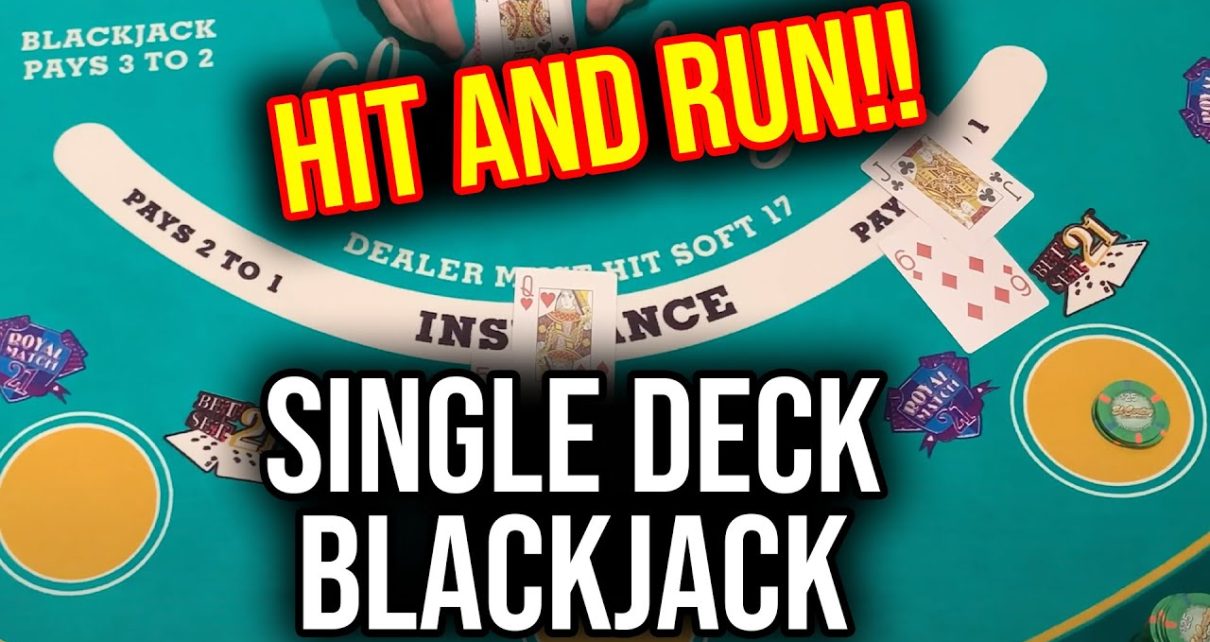 LIVE SINGLE DECK BLACKJACK!!! Nov 11th 2022