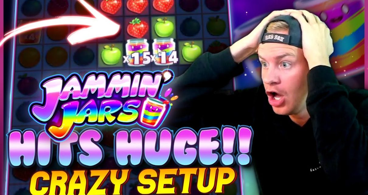 LOOK AT THIS SETUP! ? Huge Win on Jammin Jars Slot!