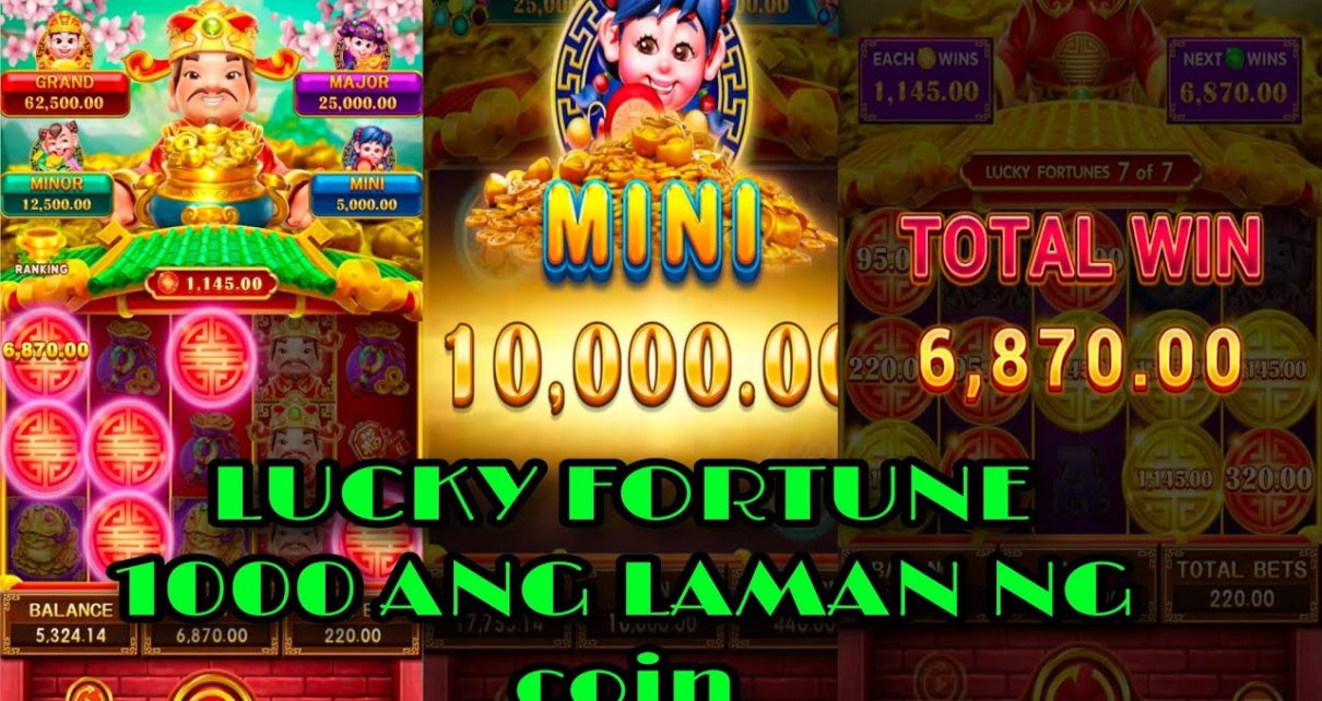 LUCKY FORTUNE 1000 LAMAN NG COINS |  FACHA JILIBET ONLINE CASINO #onlinecasino #jilibet