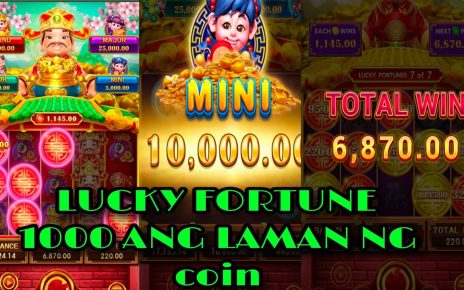 LUCKY FORTUNE 1000 LAMAN NG COINS |  FACHA JILIBET ONLINE CASINO #onlinecasino #jilibet