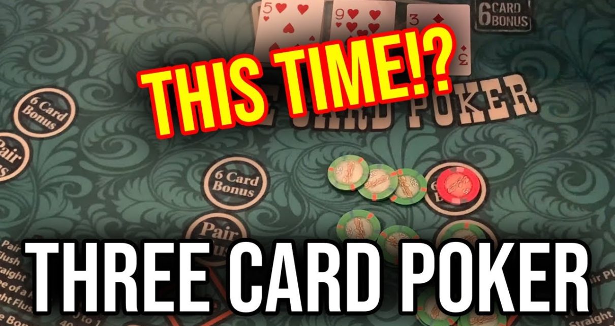 LUCKY REBUY!? LIVE 3 CARD POKER!!! Nov 10th 2022