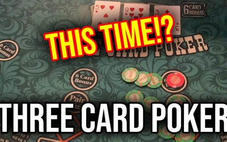 LUCKY REBUY!? LIVE 3 CARD POKER!!! Nov 10th 2022