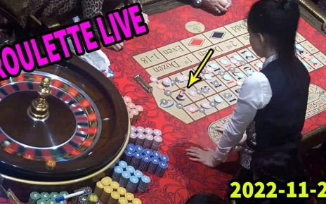 Live Roulette Full Table BiG Losing Bet In Casino Las Vegas New Session Exclusive✔️ 2022-11-23