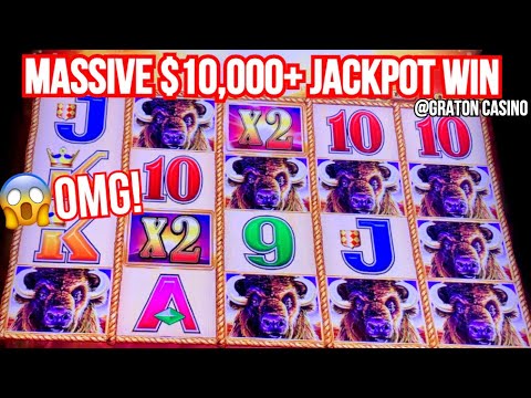 MASSIVE ? ,000+ BUFFALO GOLD JACKPOT WIN @Graton Casino | NorCal Slot Guy MASSIVE ? ,000+ BUFFALO GOLD JACKPOT WIN @Graton Casino | NorCal Slot Guy