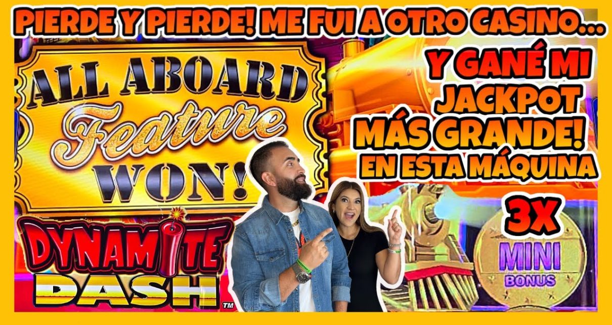 ? ME CAMBIE DE CASINO Y GANE MI JACKPOT MAS GRANDE EN ALL ABOARD SLOT MACHINE ! ? ME CAMBIE DE CASINO Y GANE MI JACKPOT MAS GRANDE EN ALL ABOARD SLOT MACHINE !