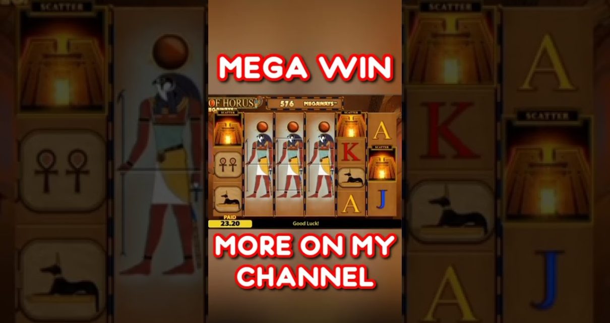 MEGA WIN – Eye Of Horus Online Casino Slots Big Win Merkur (bookies slots)