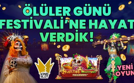 ?#MuertosMultiplierMegaways'te Sahne Bizim! – King Slot #casino#slotizle#slot#pragmatic#slotoyunları