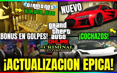 NUEVO COCHE YA DISPONIBLE! DIAMANTES! NUEVA ACTUALIZACION en GTA5 Online! DESCUENTOS, CASINO y MÁS!