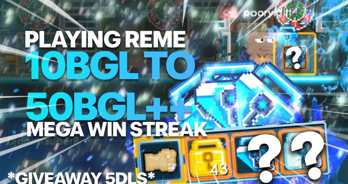 PLAYING REME 10BGL TO 50BGL++ INSANE WIN STREAK!! | Growtopia Casino PLAYING REME 10BGL TO 50BGL++ INSANE WIN STREAK!! | Growtopia Casino