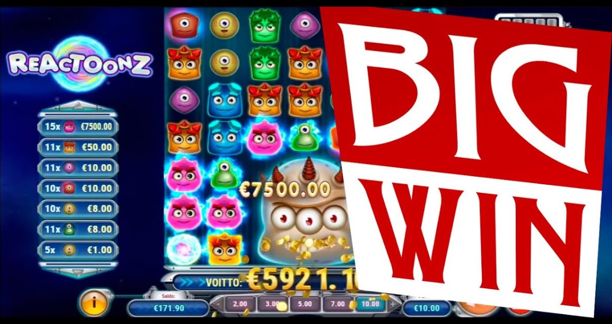 Reactoonz slot crazy big win | Best wins of the week online casino