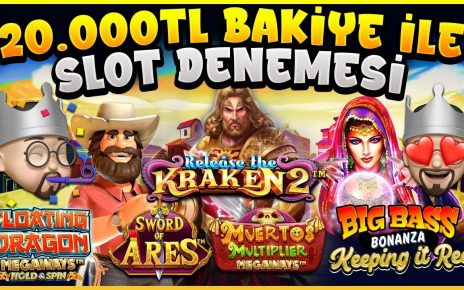 SLOT OYUNLARI ⭐? 20.000₺ KASA İLE ⭐? SLOT DENEMESİ ⭐? #slot #slotoyunları #casino