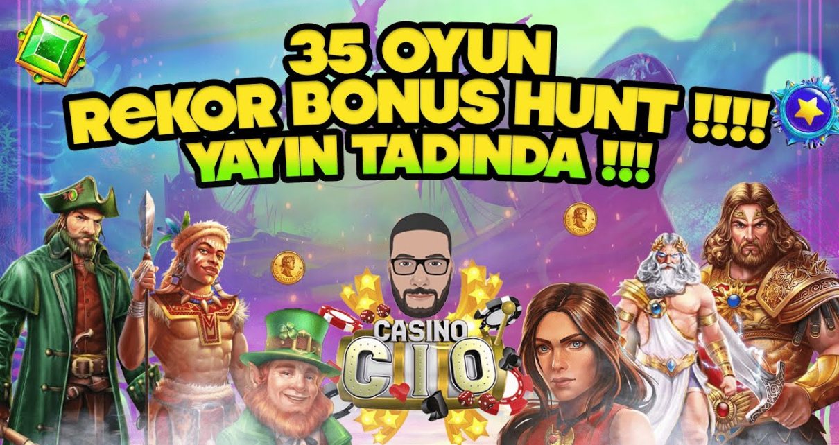 SLOT OYUNLARI ⭐✴️ 35 OYUN REKOR BONUSHUNT NE ÖDER ??⭐✴️ #slot #slotoyunları #casino