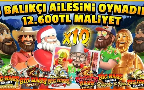 SLOT OYUNLARI ?? BIG BASS BONANZA ?? 6 BALIKÇI OYUNU BONUSHUNT ??ı