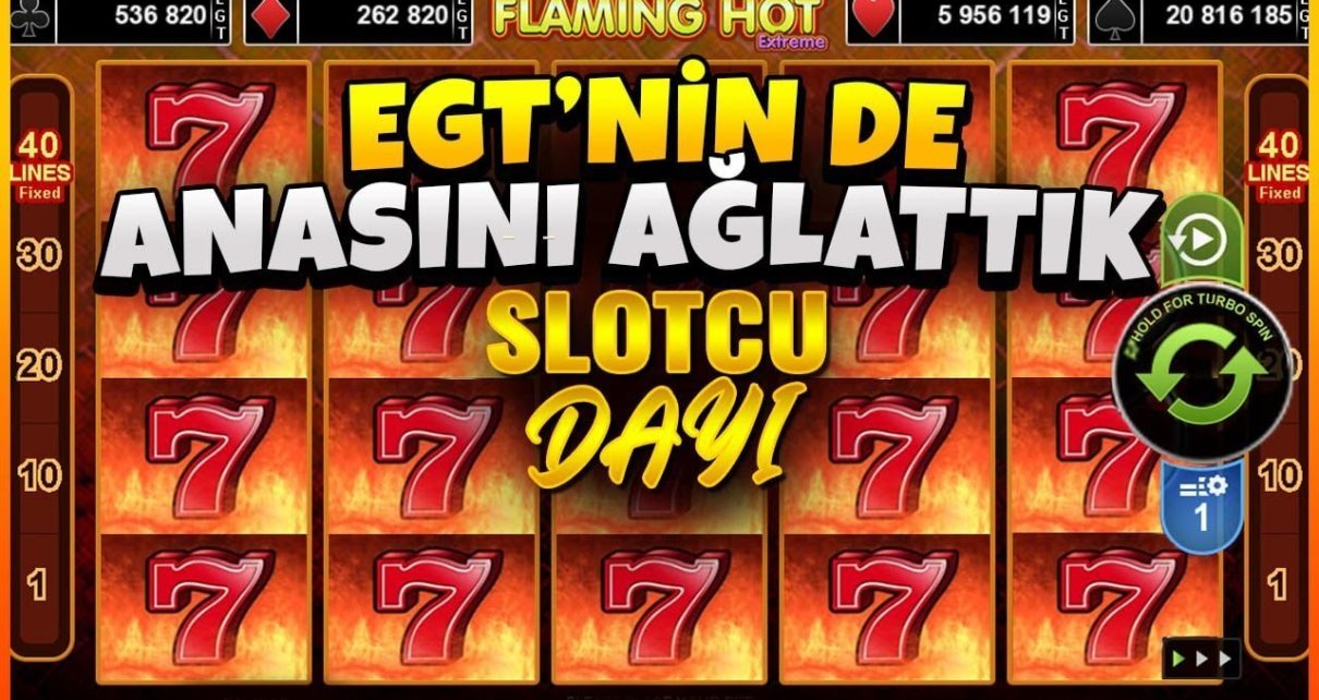 SLOT OYUNLARI EGT ? ?  FLAMING HOT EXTREME ? ?  EGT İLE MÜCADELE ? ?  #slot #slotoyunları #casino