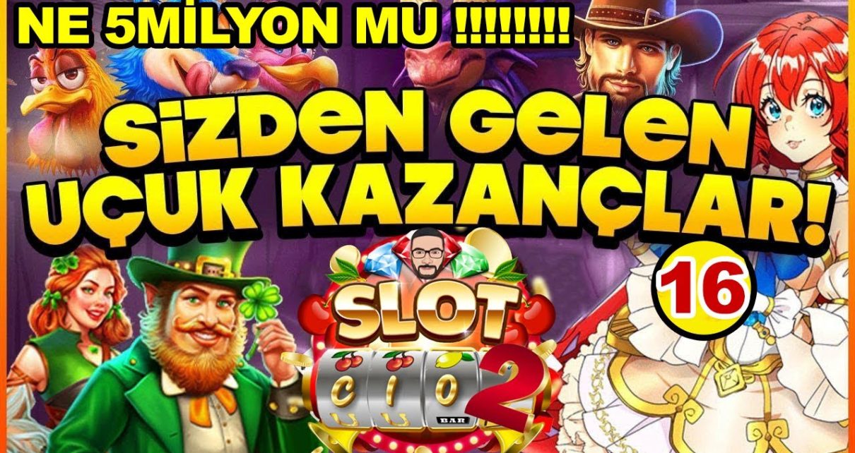 SLOT OYUNLARI ??SİZDEN GELEN REKOR KAZANÇLAR 16 ?NE 5 MİLYON MUUU ??? ?#slot #slotoyunları #casino