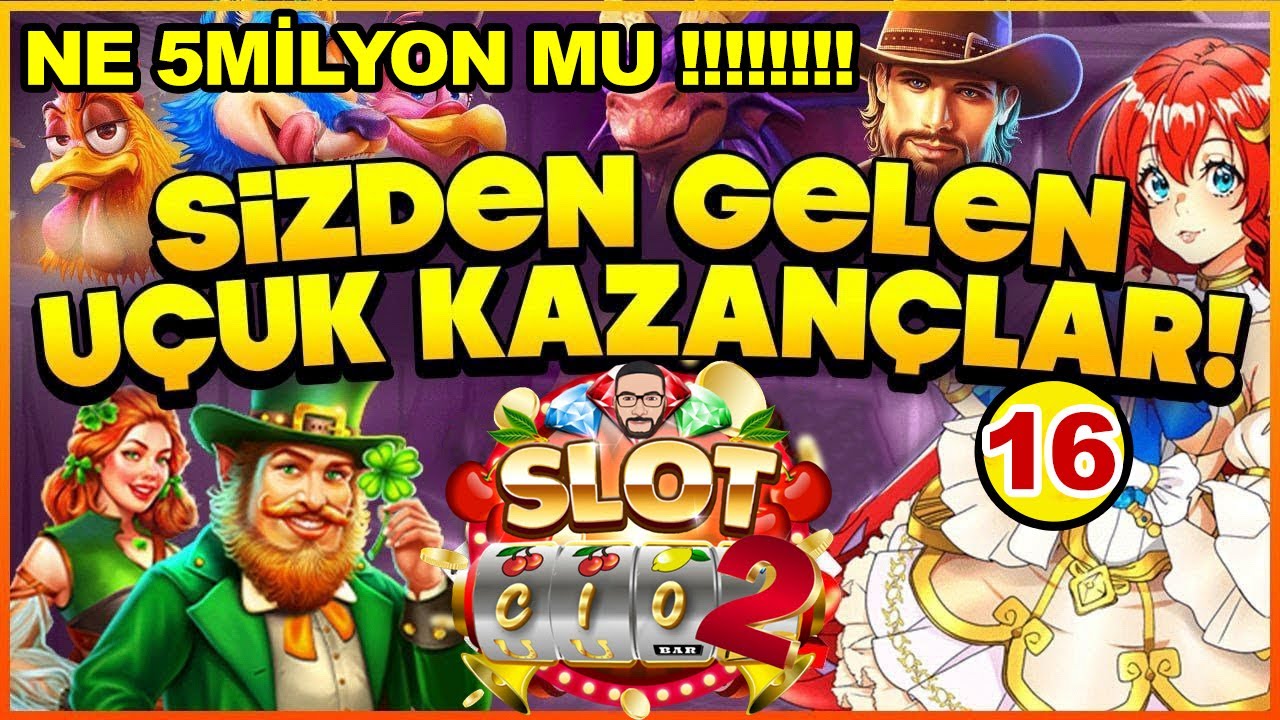 SLOT OYUNLARI ??SİZDEN GELEN REKOR KAZANÇLAR 16 ?NE 5 MİLYON MUUU ??? ?#slot #slotoyunları #casino