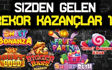 SLOT OYUNLARI ? SİZDEN GELENLER ? SLOT REKOR KAZANÇLAR 11 #slotoyunları #casino #slot