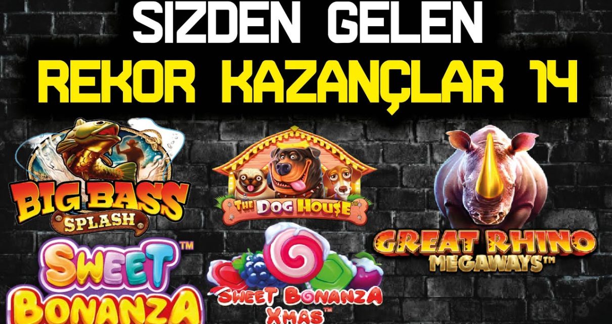 SLOT OYUNLARI ? SİZDEN GELENLER ? SLOT REKOR KAZANÇLAR 14 #slotoyunları #casino #slot