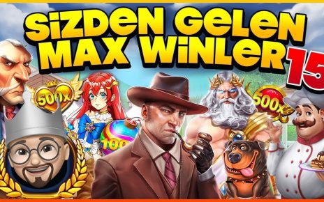 SLOT SİZDEN GELENLER ⭐REKOR KAZANÇLAR ⭐ SLOT MAX WİN 15 ⭐ #slot #slotoyunları #casino