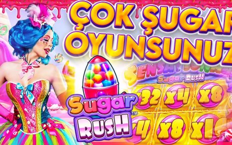 SUGAR RUSH ? MERDİVEN TAKTİĞİ İLE RİSKSİZ KAZANÇ İÇERİR ? #sugarrush #casino #slot