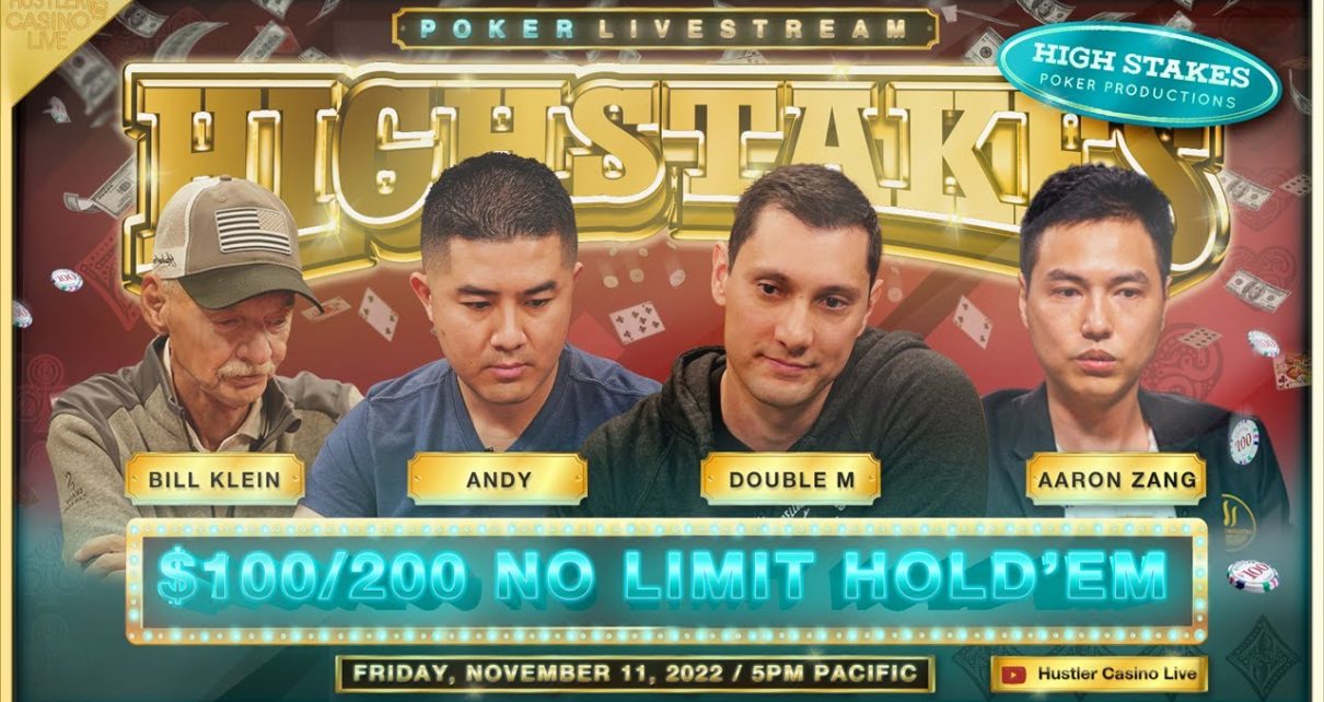 SUPER HIGH STAKES 0/200/400! Andy, Double M, Bill Klein, Aaron, J.R.! Commentary: Charlie Wilmoth SUPER HIGH STAKES 0/200/400! Andy, Double M, Bill Klein, Aaron, J.R.! Commentary: Charlie Wilmoth