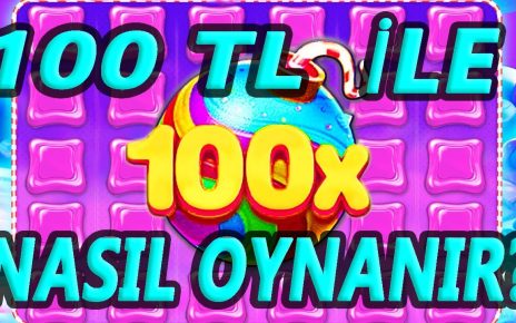 SWEET BONANZA | 100 TL İLE NASIL OYNANIR ? | #slot #casino #sweetbonanza #rekor #kazanç #taktik