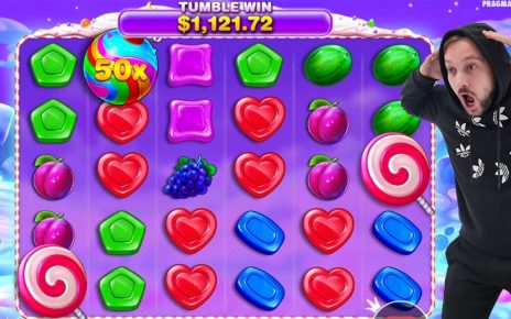 SWEET BONANZA – HIT BEST SYMBOL HEARTS with x50 MULTIPLIER – BIG WINS CASINO SLOT BONUS BUY