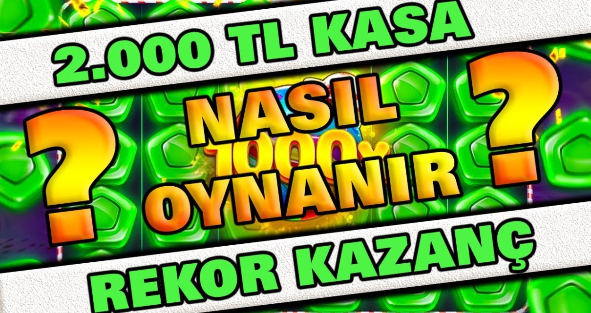 ?SWEET BONANZA?2.000 TL KASA KATLAMA?REKOR KAZANÇç