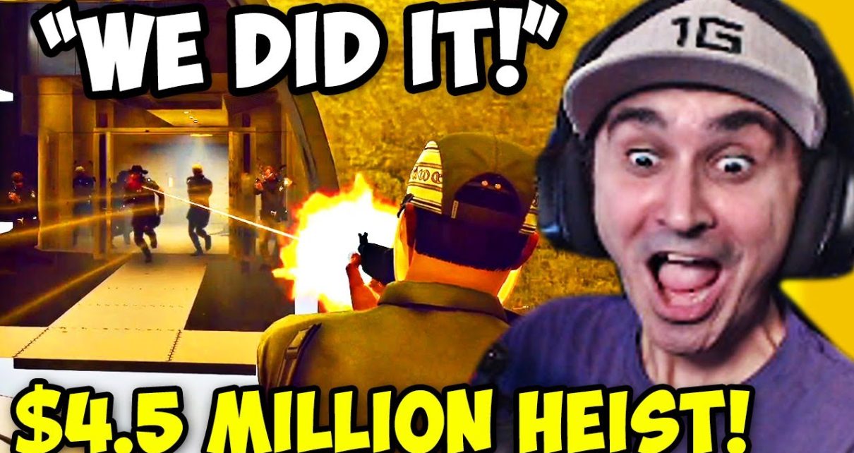 Summit1g COMPLETES .5 meg CASINO HEIST Ft. Chang Gang! | GTA 5 NoPixel RP