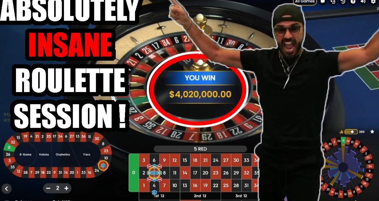 WHAT AN INSANE ROULETTE SESSION !!!
