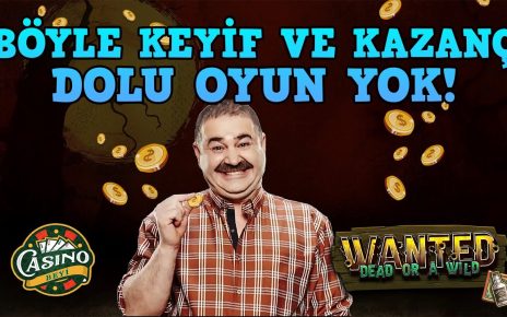 ?#WantedDeadOrAWild'ı Yıkıp Geçtik! – Casino Beyi #slot #casino #slotoyunları #hacksaw #slotvideo