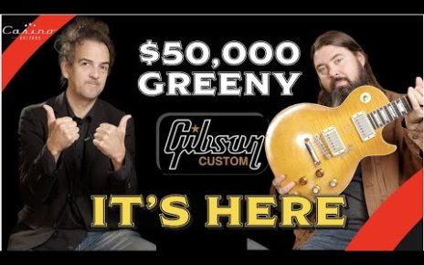 What it’s Like Buying the 50K Greeny Les Paul from the Gibson Custom store