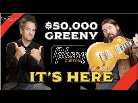 What it's Like Buying the 50K Greeny Les Paul from the Gibson Custom Shop