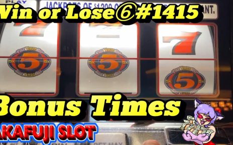 Win or Lose⑥ Lucky Golden Toad Slot, Bonus Times Slot Pechanga Casino 赤富士スロット 勝つか負けるか⑥