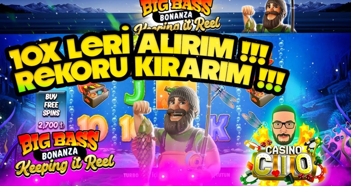 YENİ SLOT OYUNU ? ? BIG BASS BONANZA KEEPING IT REEL? REKOR GELDİ BİLE?  #slot #slotoyunları #casino