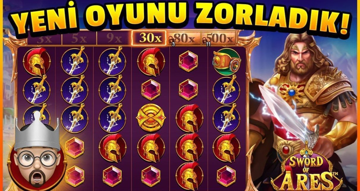 YENİ SLOT OYUNU⭐⭐ SWORD OF ARES ⭐⭐ ZEUSUN BEBESİ  ⭐⭐ı