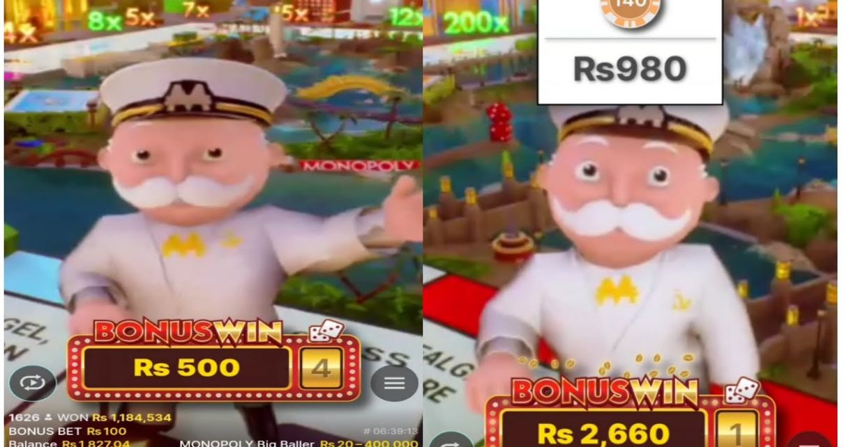 online casino live game #  big wining just in small  amount..