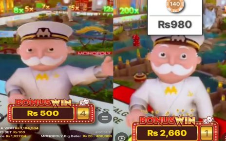 online casino live game #Monopoly #  big wining just in small  amount..