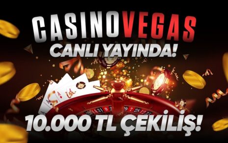 ?10,000TL ABONE ?ÇEKİLİŞİ? | CASİNO VEGAS CANLI SLOT YAYINI #casino #slot  #sweetbonanza #blackjack