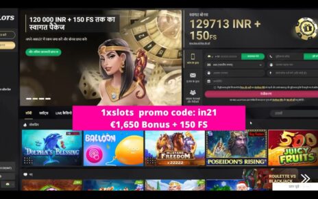 1xSlots: Indian online casino games