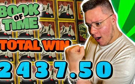 2000€ EN SEULEMENT 2 SPINS SUR BOOK OF TIME ? BEST OF CASINO FR