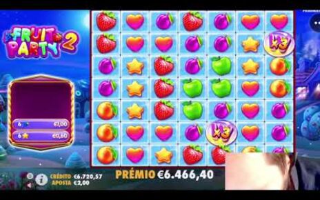 3.200x ? FRUIT PARTY 2 ? DAILY TOP MEGA WINS IN ONLINE CASINO